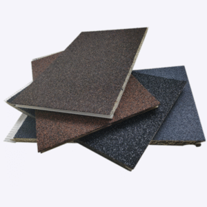 Polyurethane color stone insulation board