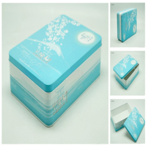 Rectangular moon cake box
