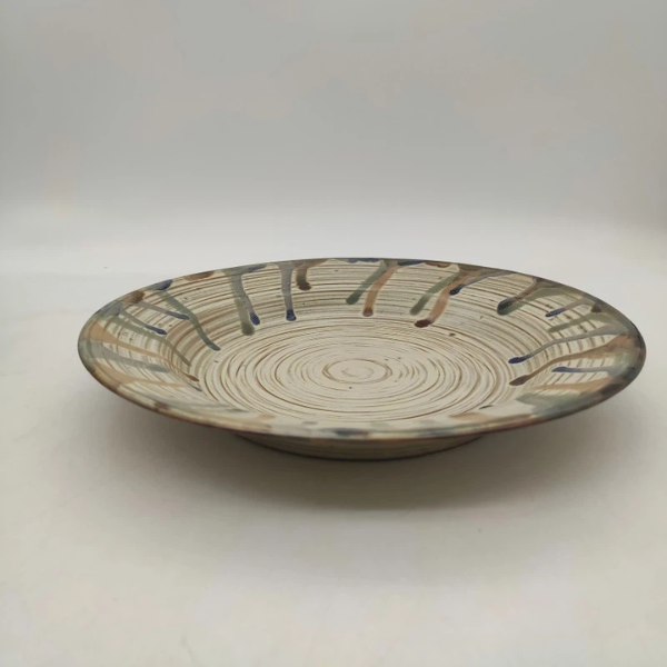 Ceramic soup plate