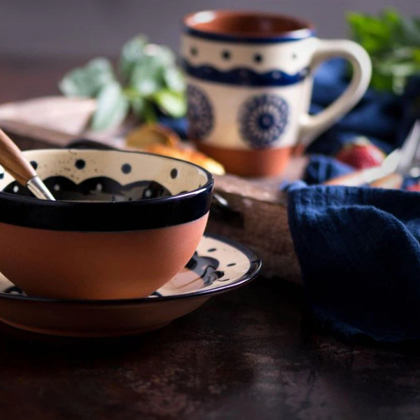 Terracotta Ceramic Dinnerware