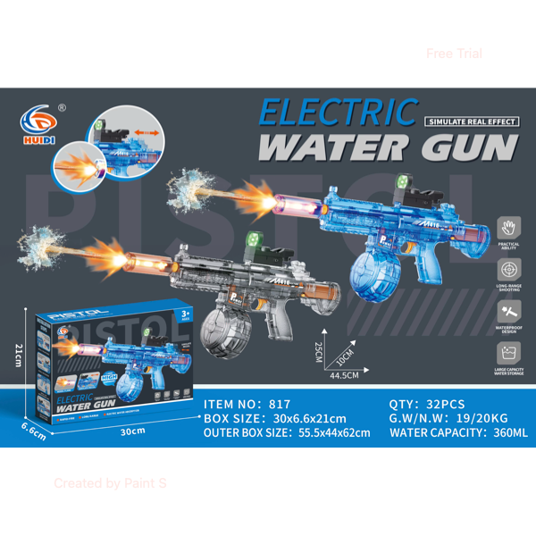 Electric water gun