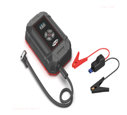 Smart lithium jump starter