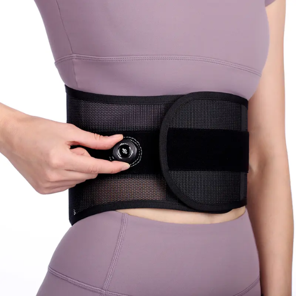 Adjustable pulley system waist brace with knob - Image 4