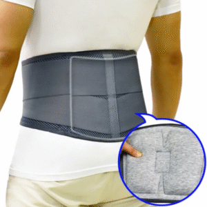 Back lumbar support waist belt