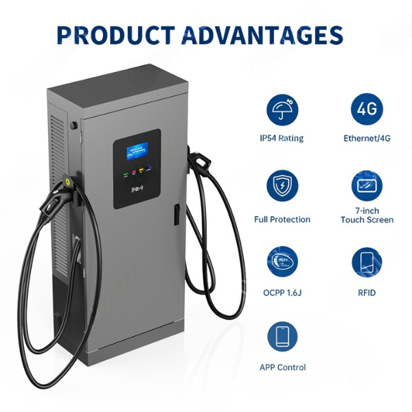 DC120KW Charging Station| Ground-mounted | Commercial use - Image 6