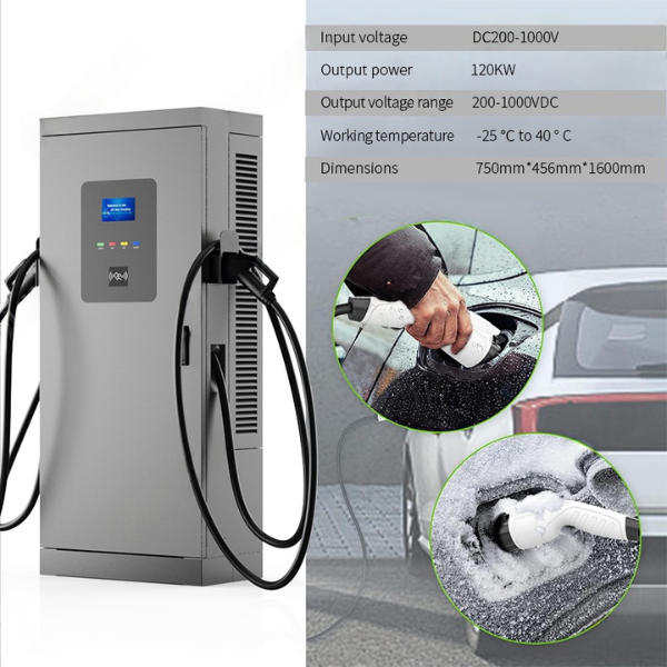 DC120KW Charging Station| Ground-mounted | Commercial use - Image 7